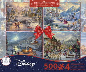 4 In 1 Thomas Kinkade Holiday Collection Christmas By Ceaco