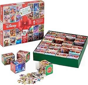 24 Day Advent Calendar Puzzles Disney By Ceaco