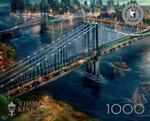 Silver: Moonlight Over Manhattan New York By Ceaco