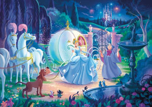 Disney: Cinderella's Carriage Disney Princess By Ceaco