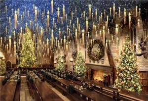 Silver/Noir Select: The Great Hall Harry Potter By Ceaco