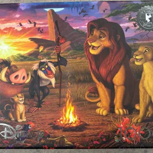 Silver: The Lion King Vignette Movies & TV By Buffalo Games