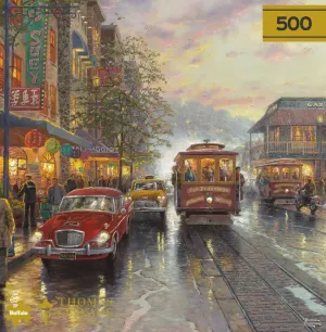Gold: City by the Bay, Sunset on Fisherman's Wharf San Francisco By Buffalo Games