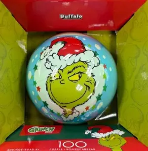 Licensed Puzzle Ball: Grinch Ball By Buffalo Games
