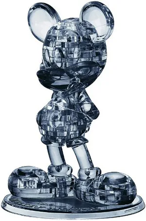 Mickey Mouse 2 3D Crystal Puzzle Mickey & Friends By Bepuzzled