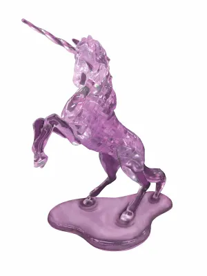 Unicorn Deluxe 3D Crystal Puzzle Unicorn By Bepuzzled