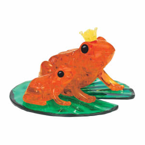 Frogs 3D Crystal Puzzle Reptile & Amphibian By Bepuzzled