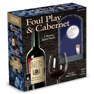 Foul Play & Cabernet Drinks & Adult Beverage By Bepuzzled
