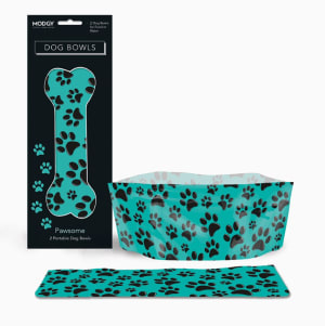 Pawsome Portable Dog Bowls 2 Pack Dogs By Modgy