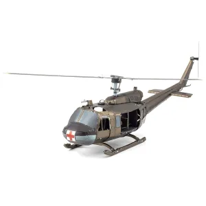UH-1 Huey Helicopter Vehicles By Metal Earth