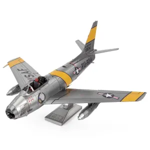 F-86 Sabre Plane By Metal Earth