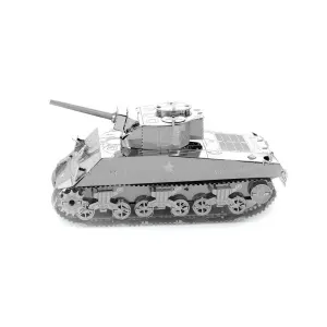 Sherman Tank Military By Metal Earth