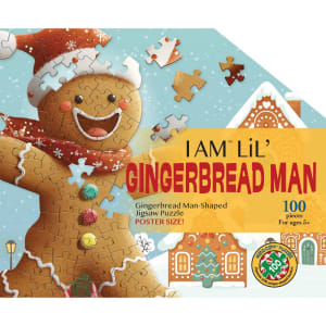 I AM LiL' GINGERBREAD MAN Christmas By Madd Capp Games & Puzzles