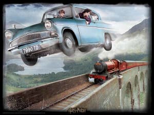 Ford Anglia Harry Potter Harry Potter By Prime 3D Ltd
