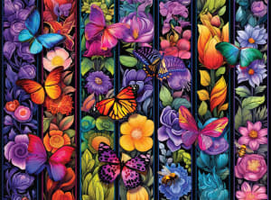 Flowers and Flyers Flower & Garden By Buffalo Games