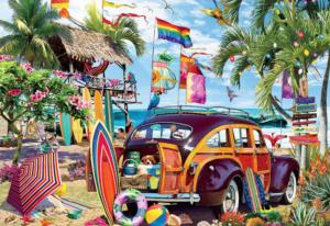 Afternoon in Paradise Beach & Ocean Jigsaw Puzzle By Buffalo Games