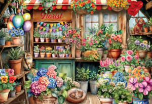 The Flower Shop Flower & Garden By Buffalo Games