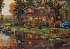 Peace Like a River Sunrise & Sunset By Buffalo Games