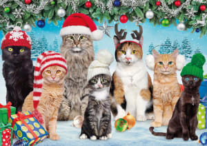Holiday Collection: Meowy Christmas Christmas By Buffalo Games