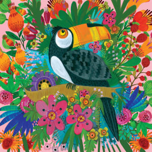 Terrific Toucan Flower & Garden By Buffalo Games