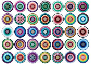 Vivid Vinyl Pattern & Geometric By Buffalo Games