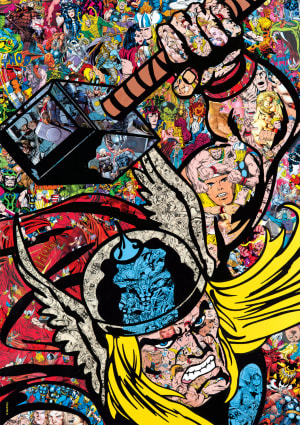Thor Collage Pop Culture Cartoon By Buffalo Games