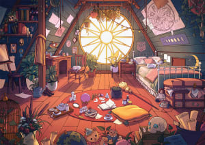 Messy Room Around the House By Buffalo Games