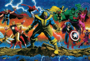 Silver Select: Marvel - Thanos Legacy #1 Superheroes By Buffalo Games