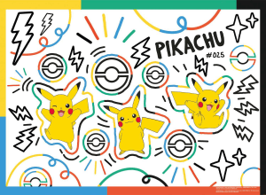 Doodle Pikachu Pop Culture Cartoon By Buffalo Games