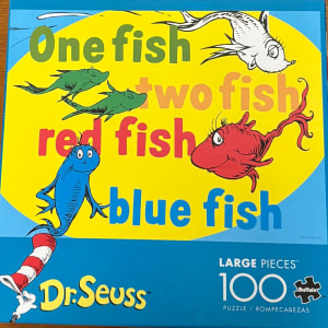 One Fish Two Fish Red Fish Blue Fish Pop Culture Cartoon By Buffalo Games