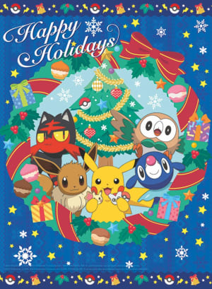 Pokemon - Alola Holiday Wreath Pokemon By Buffalo Games