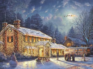 Kinkade - National Lampoon's Christmas Vacation V2 Christmas By Buffalo Games