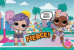 LOL! All Star Sports Floor Puzzle Children's Cartoon By Buffalo Games