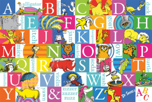 Dr. Seuss Alphabet - Scratch and Dent Alphabet & Numbers By Buffalo Games