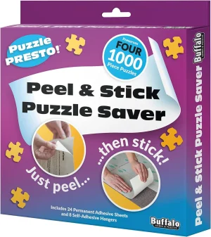 PEEL & STICK Puzzle Saver - Puzzle Presto - 4PK By Buffalo Games
