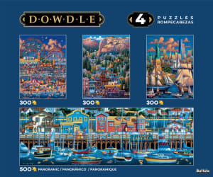 4x1 Dowdle Multipack Americana By Buffalo Games