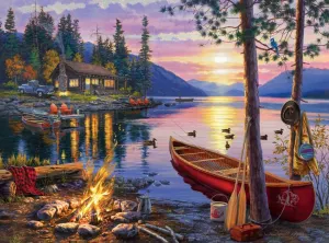 Canoe Lake Sunrise & Sunset By Buffalo Games