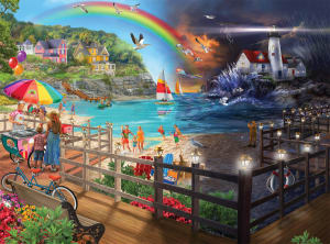 Shore Walk Rainbow & Gradient By Buffalo Games