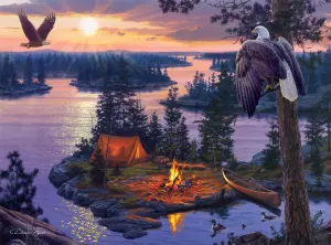 Dawn's Watchman Camping By Buffalo Games