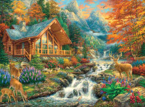 Alpine Serenity Cabin & Cottage By Buffalo Games