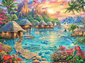 Tropical Oasis Beach & Ocean By Buffalo Games