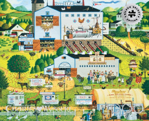 Silver: Sunny Side Up Folk Art By Buffalo Games