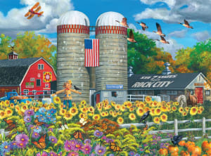 Rock City Farm Flower & Garden By Buffalo Games