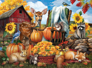 Country Life: Autumn Animals Fall By Buffalo Games