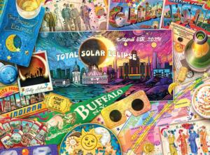 Path of Totality Collage Jigsaw Puzzle By Buffalo Games