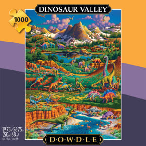 Dinosaur Valley Folk Art By Buffalo Games