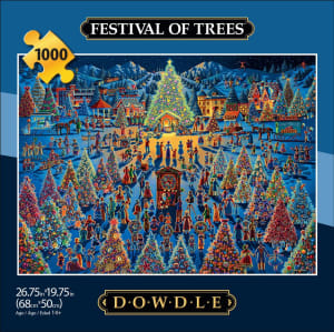 Festival of Trees Folk Art By Buffalo Games