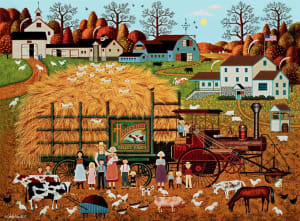 Honeynut Valley Farm Folk Art By Buffalo Games