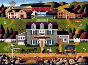 Moonmeadow Cove Folk Art By Buffalo Games