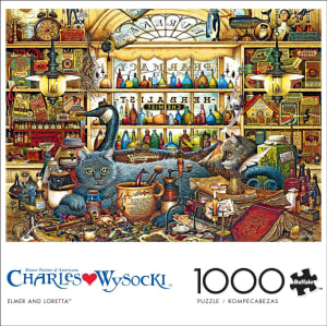 Elmer and Loretta Cats By Buffalo Games